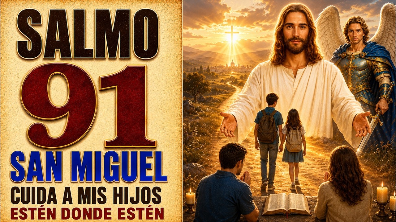 SALMO 91 Y SAN MIGUEL ARCÁNGEL - ORACIÓN POR LOS HIJOS - YouTube