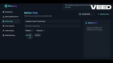 Building the Visionary App with GitHub, Supabase, Netlify, Bolt.new, and Stackblitz