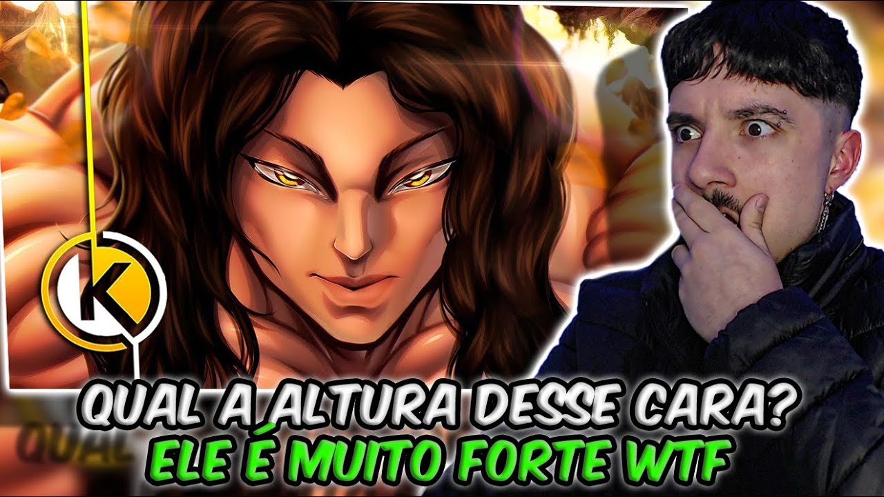 (QUE MEDO VÉI!) REAGINDO ao Pickle (Baki The Grappler) - Primitivo | Okabe | REACT // NaiReact
