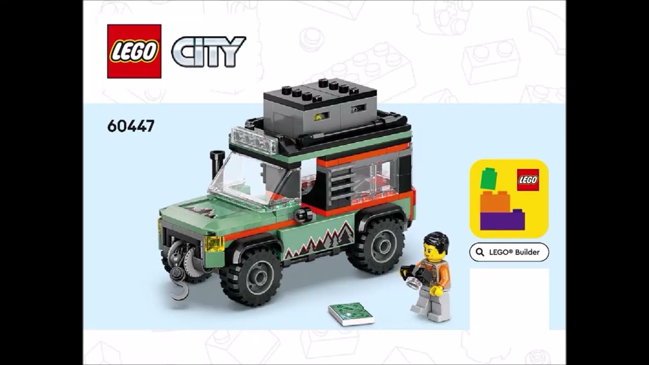 LEGO Instructions | City | 60447 | Off-Road Mountain Truck | Great