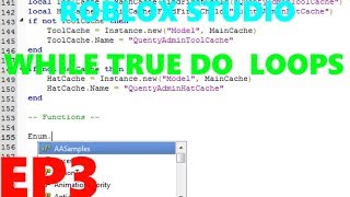 ROBLOX Studio - While true do loops (Auto Currency Riser and Colour Changing Block)  (EP3)