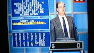 Jeopardy! Sega CD Run Game 22 Part 1