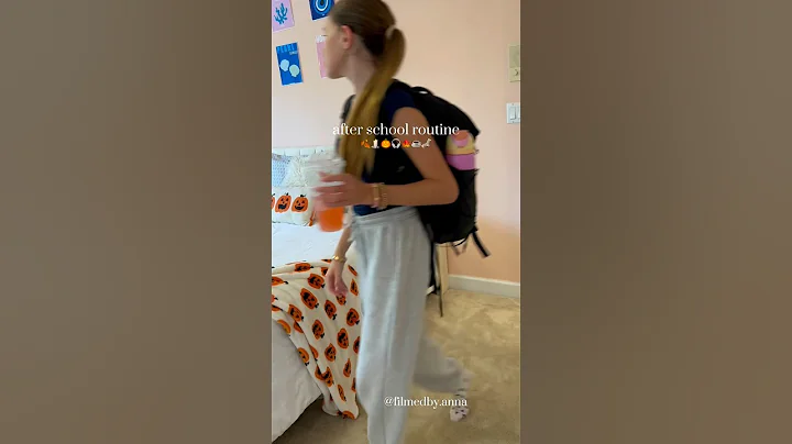 after school🍂  #fall #afterschool #routine #preppyvlog #fallvibes #shorts #blowup #fyp