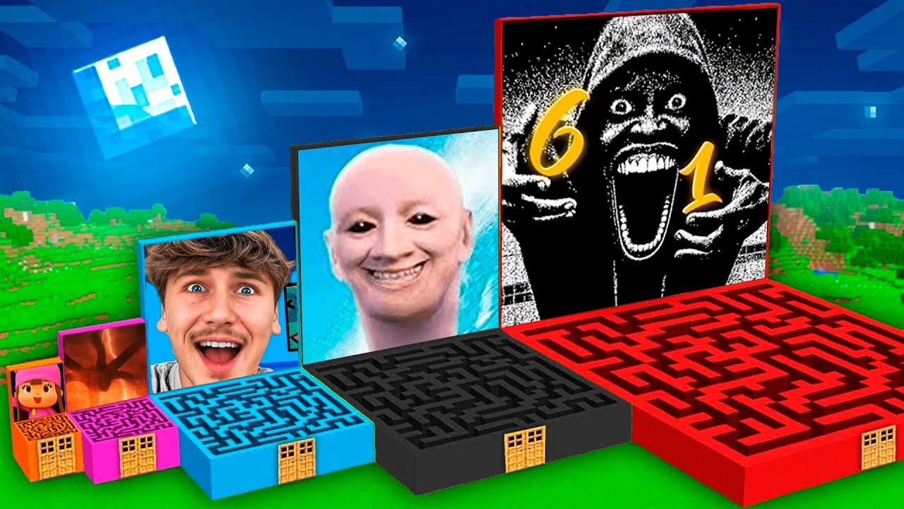 Ne CHOISISSEZ pas le mauvais LABYRINTHE sur Minecraft ! ( Stranger Things , Kevko , We SWAM TO FAR )