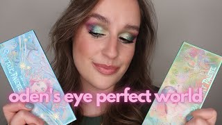 ODENS EYE PERFECT WORLD COLLAB— Sea Talk and Flora Story First Impressions + Swatches