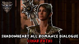 Shadowheart All Romance Dialogue (Shar Path) [Baldur's Gate 3]