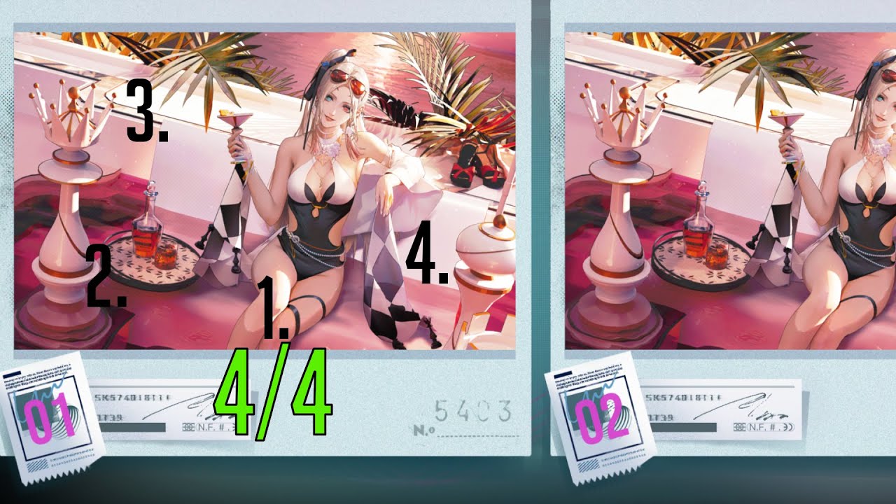 Secret Dreams Eirene No.2 | Find the Difference | Path to Nowhere/無期迷途