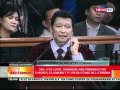 BT: Sen. Lito Lapid, tinanong   ang prosekusyon tungkol sa   umano'y P11m na utang ni CJ   Corona