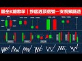 不會看K線＝亂賭！｜最全K線教學，抄底逃頂信號全集｜投資理財 × 美股 × 加密貨幣 × ETF