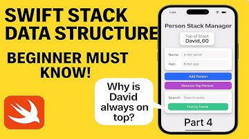 Swift & SwiftUI Stack Data Structure Explained | Beginner