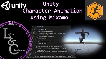 Unity MIxamo Character Animations (idle, walk, jump) - and how to add jump physics