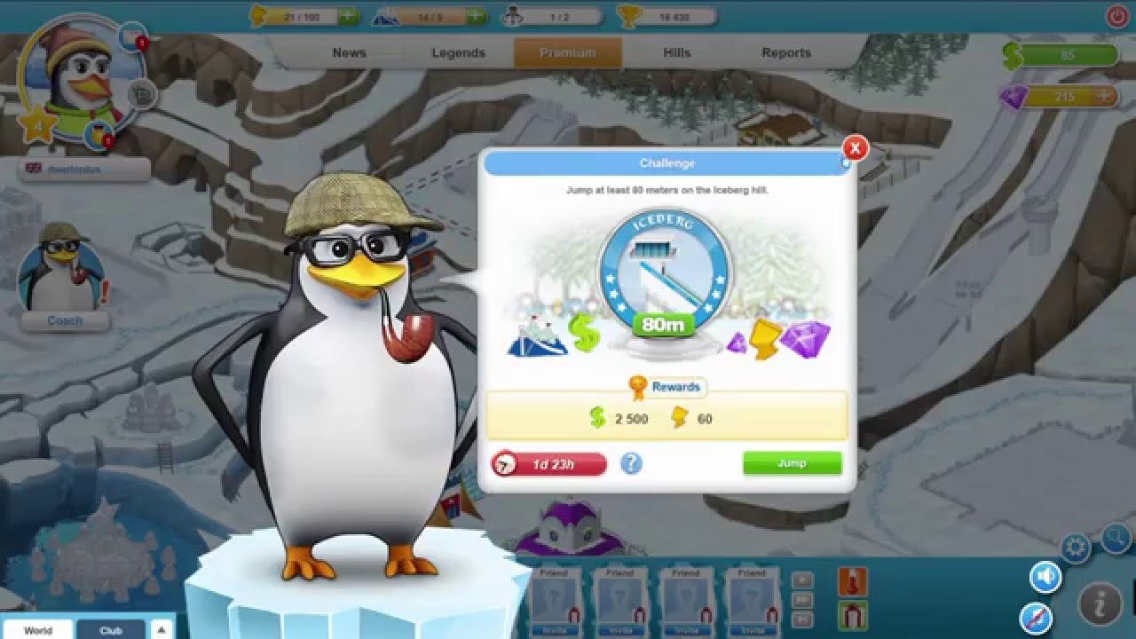 Ski Jump Mania Penguins Raw Landings Youtube regarding The Stylish  ski jumping mania penguin for Encourage