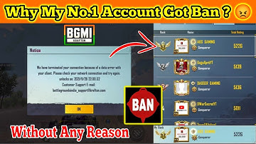 Why My Leaderboard No.1 Account Got Ban ?😡-SAMSUNG A3,A5,A6,A7,J2,J5,J7,A5,S6,S7,59,A10,20,30,50,A70
