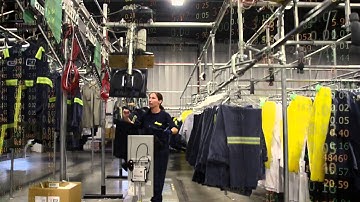 Model Uniforms with RFID Technology