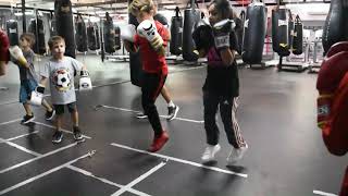 Junior's Boxing class