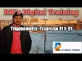 Chapter 11 - Trigonometry - Excercise 11.1 - Q1