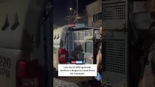 Home é preso com arma e drogas no bairro da Lama Preta em Camaçari