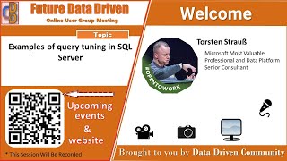 Celebrity Cloud Data Driven | 2024-05-23 | Examples of query tuning in SQL Server | Torsten Strauss Net Worth