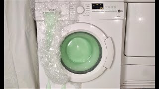 Experiment - Uncontrollable Sudslock - in a Washing Machine