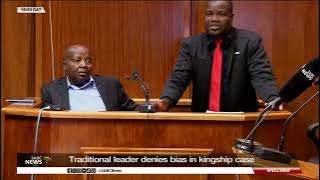 Traditional leader denies bias in Vhavenda kingship case