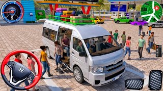 City Van Simulator Game 3D Vietnam Traffic! Van Driving Passenger Pick & Drop! Real Android Gameplay screenshot 5
