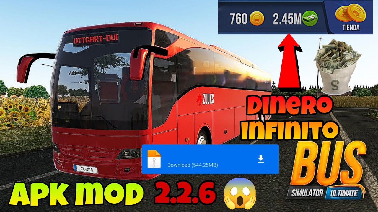 DESCARGA BUS SIMULATOR ULTIMATE última versión 2.2.6 [DINERO INFINITO] Mod apk