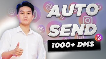 Auto Send Message Instagram with Mass DM Tool | Best Instagram Automation Software 2025