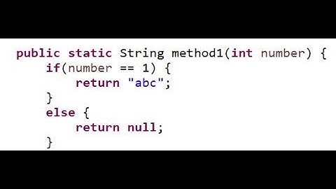 Java для начинающих - null в Java, обработка null, почему не использовать null, методы без null