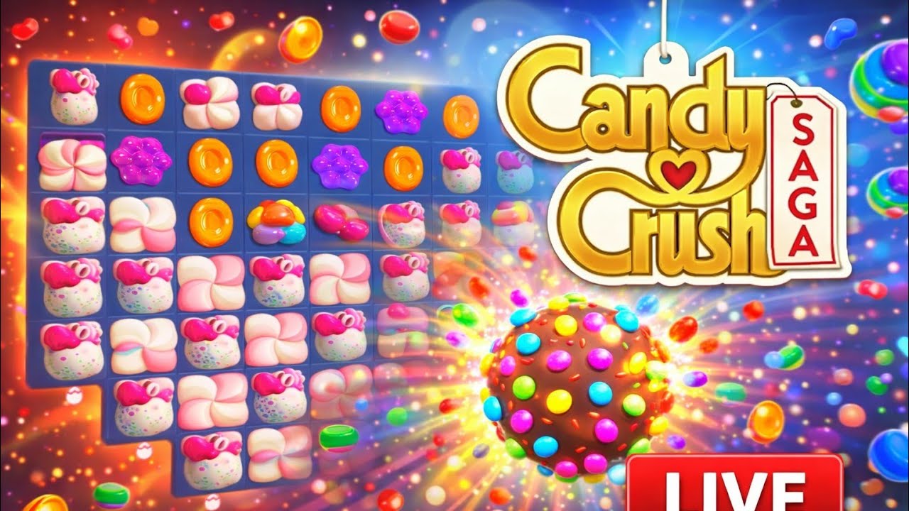 Candy Crush Saga Is Live 🔴Level Up 380+ !! Gaming !!#candycrushfriendssaga
