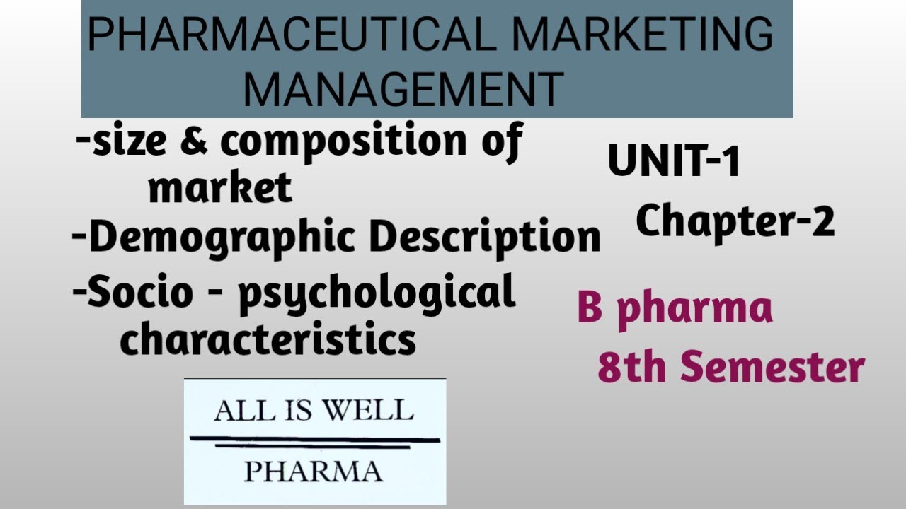 Size & Composition of Market|| Demographic Description|| UNIT-1  ,Marketing 
