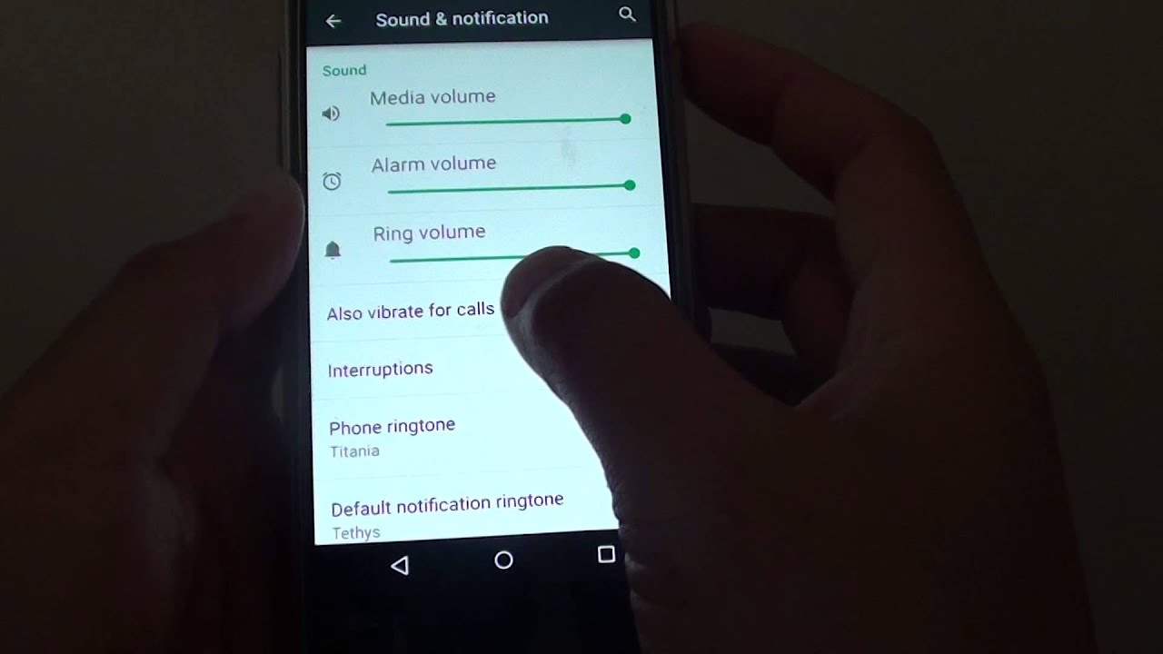 Google Nexus 5 How To Enable Disable Incoming Call Vibration Youtube