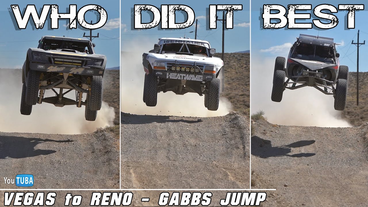 Who Did It Best Vegas to Reno 2022 Gabbs Jump YouTube