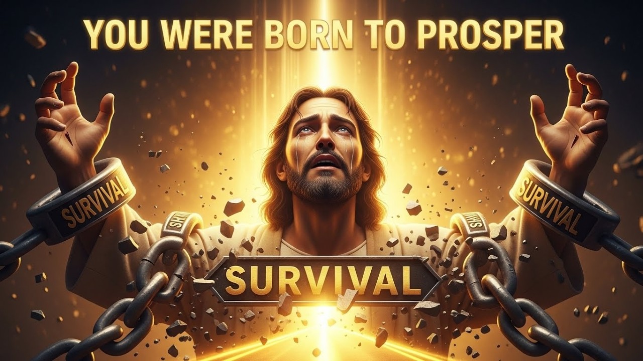 Jesus Unlocks Your Prosperity Path Today and Pulls You Out of Survival Mode