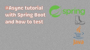 Asynchronous programming tutorial in Java with Spring Boot @Async annotation with testing strategies