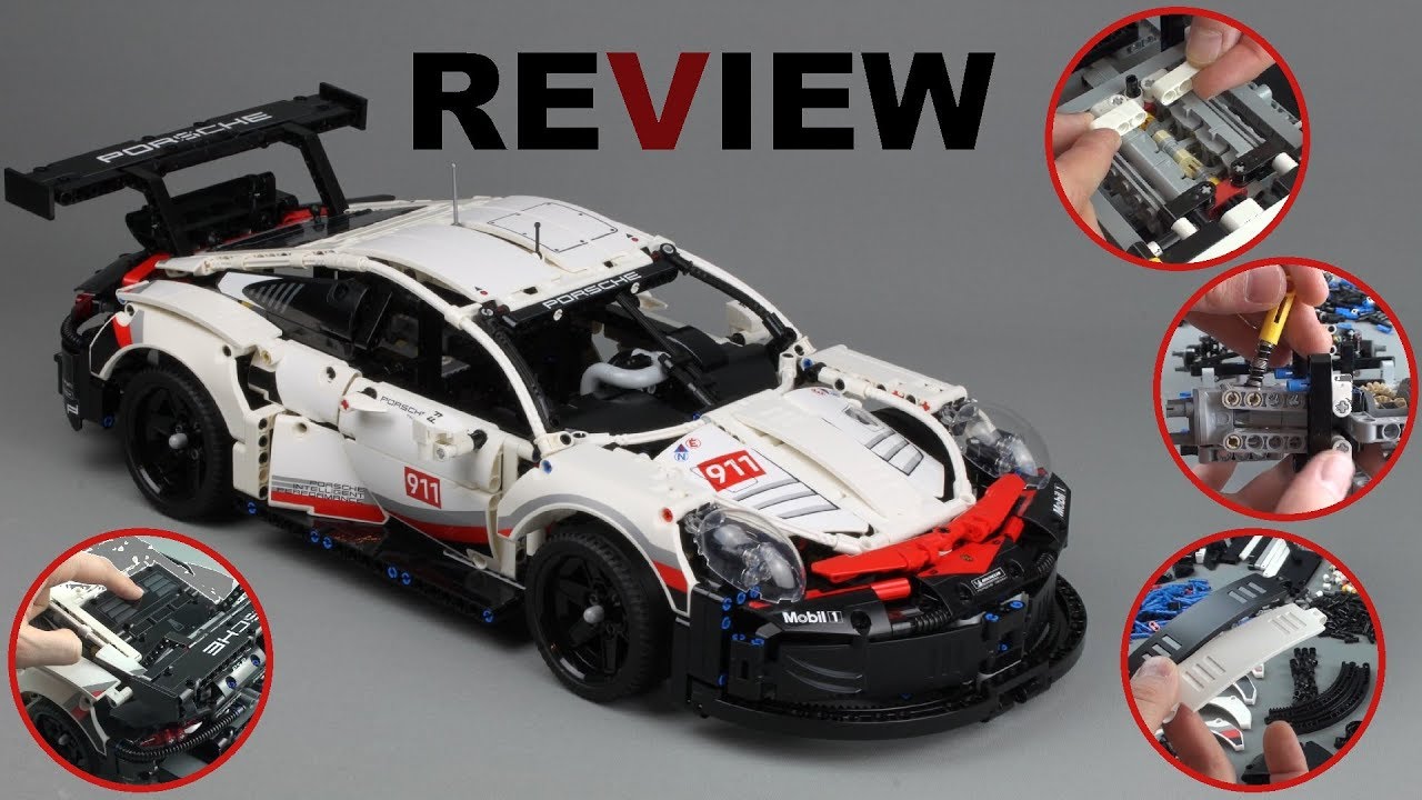 powder Mercury Wizard LEGO 42096 Super Detailed Review of the Technic Porsche 911 RSR - YouTube