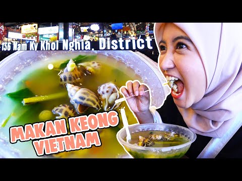 STREET FOOD DI VIETNAM !! COBAIN KEONG VIRAL