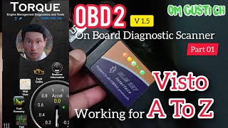 Part 01 : How To Use OBD2 ECU CAR Scanner For KIA Visto and Hyundai Atoz With Bluetooth ELM327 V 1.5 screenshot 4