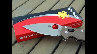Spyderco Manix 2 CPM 15V Sprint Run  unboxing