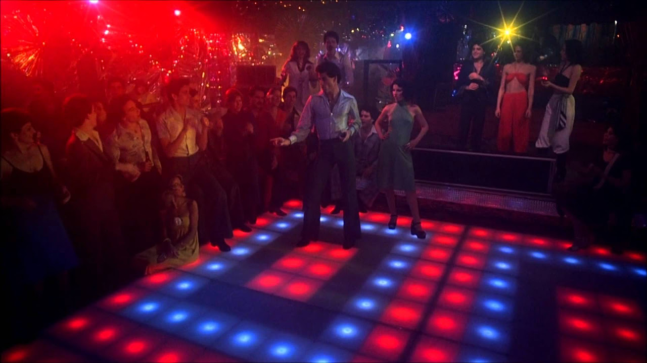 Saturday Night Fever Bee Gees You Should be Dancing John Travolta HD 1080 with Lyrics