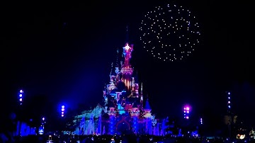 Disney After Glow Complete After Show With Drones | New 2022 | Disneyland Paris | 4K 60 FPS
