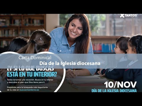 Carta dominical. «Día de la Iglesia Diocesana»
