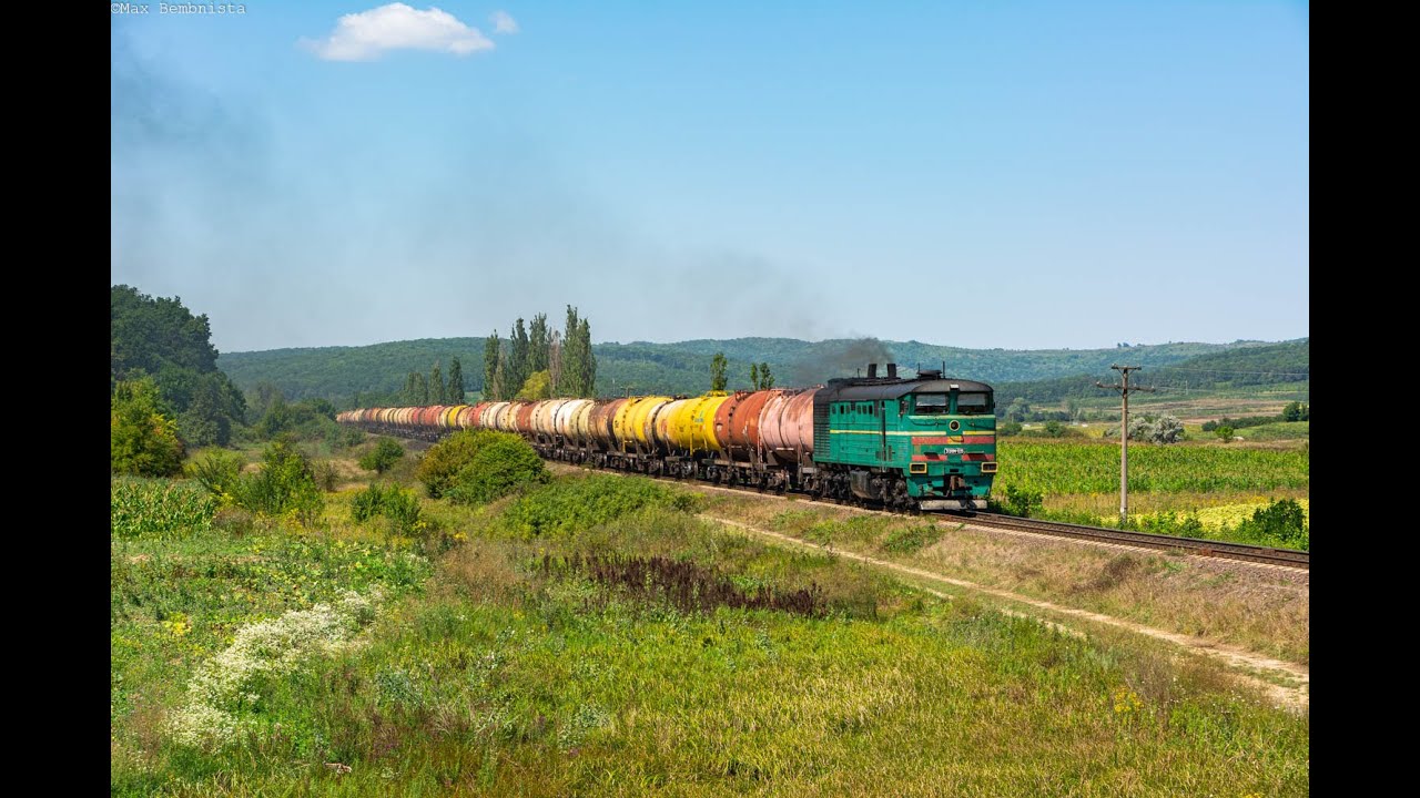 Kolej w Mołdawii - Railway in Moldova | Sierpień 2022 - August 2022