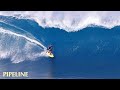 Huge second reef pipeline hawaii