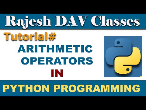 Arithmetic Operators in Python (Hindi) |  Use of Arithmetic Operators for Beginners