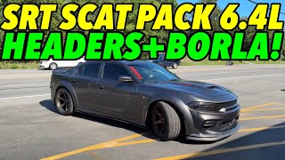 Dodge Charger Scat Pack Widebody 6.4L HEMI V8 w/ HEADERS & BORLA ATAK CATBACK!