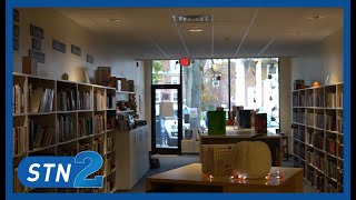 The Next Chapter Opens in Blue Back Square