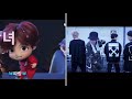 MIC DROP mv (Tiny Tan vs BTS version)