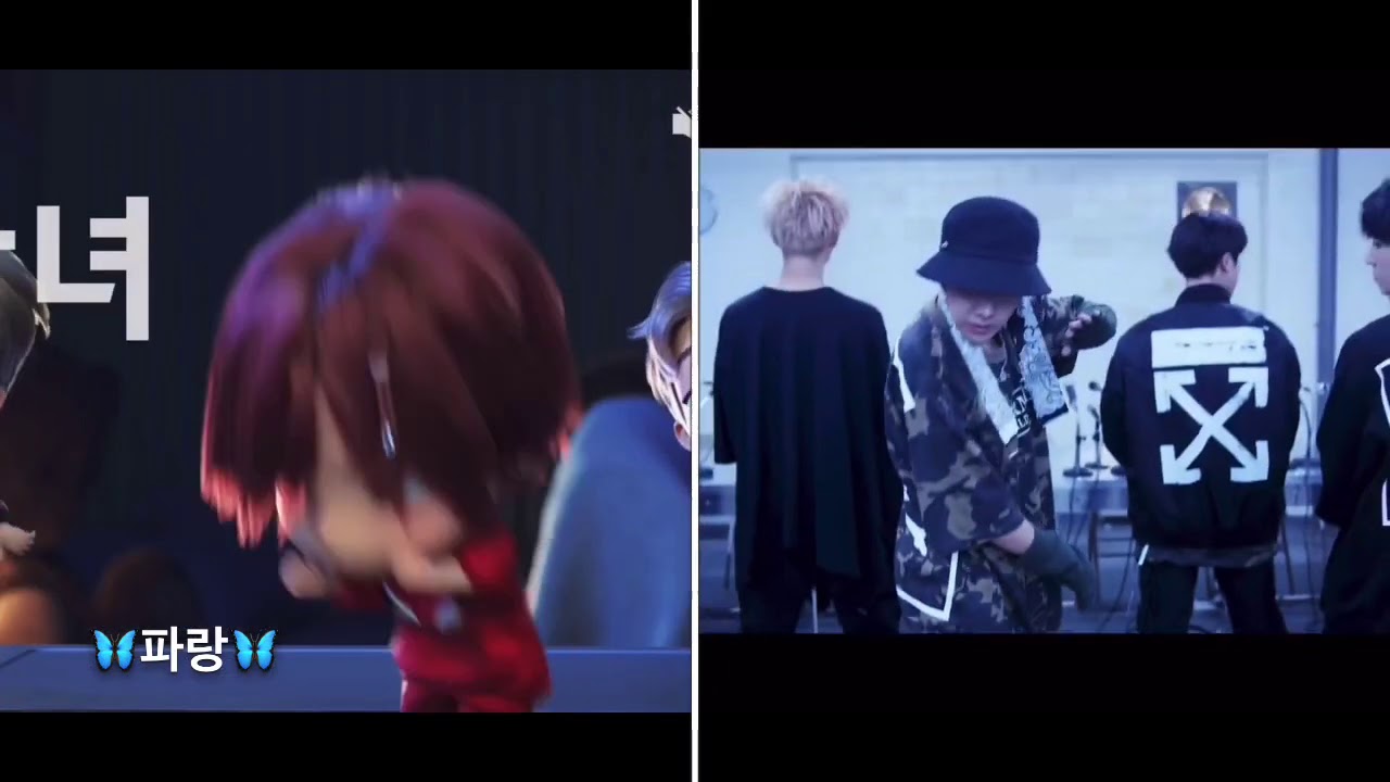 MIC DROP mv (Tiny Tan vs BTS version)