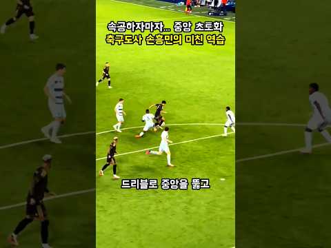 상대팀 중앙을 초토화시킨 손흥민의 미친 역습골 thumbnail
