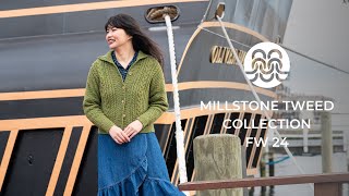 Berroco Fall/Winter 24: Millstone Tweed Collection